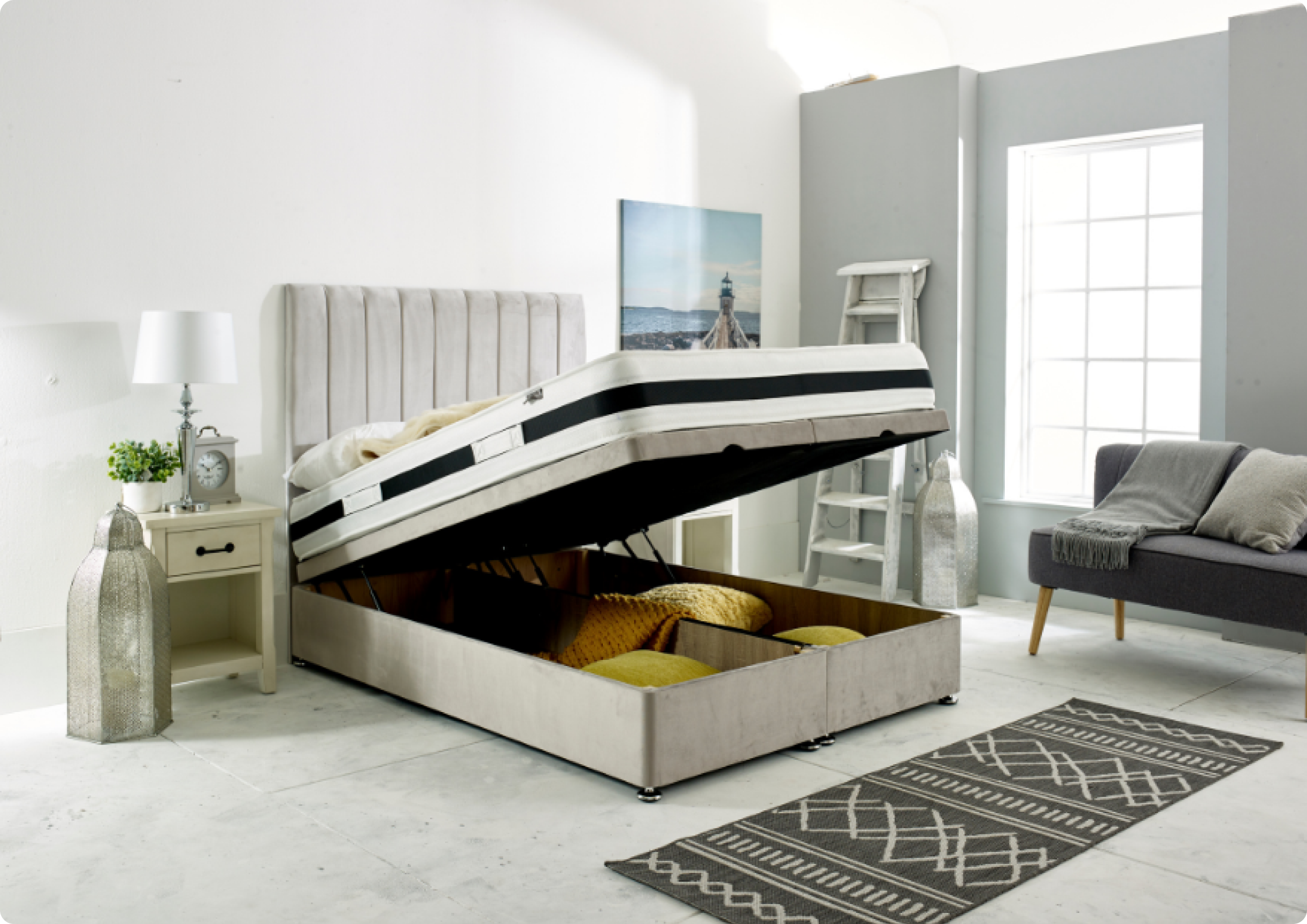 OTTOMAN DIVAN BEDS