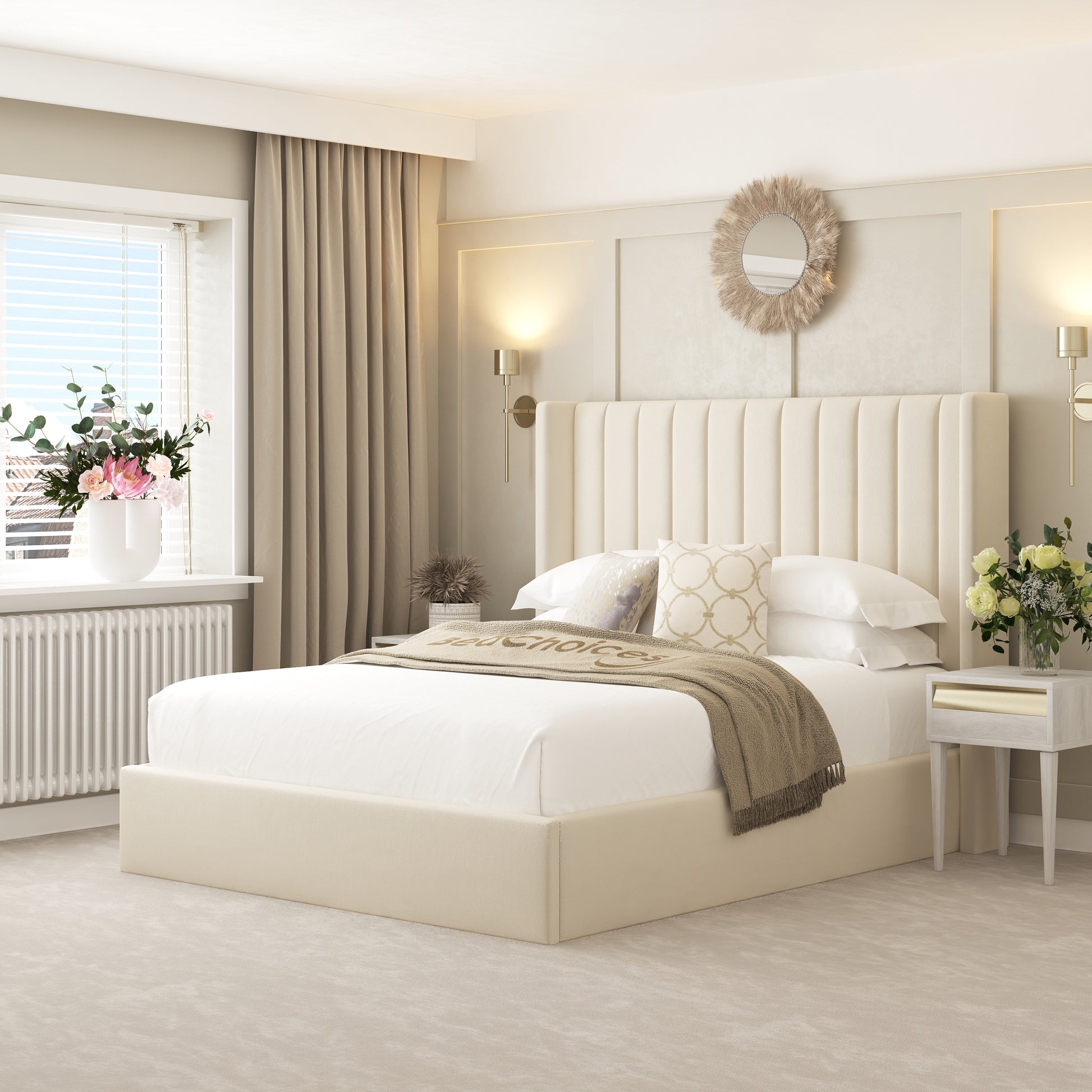 Madison Upholstered Bed Frame