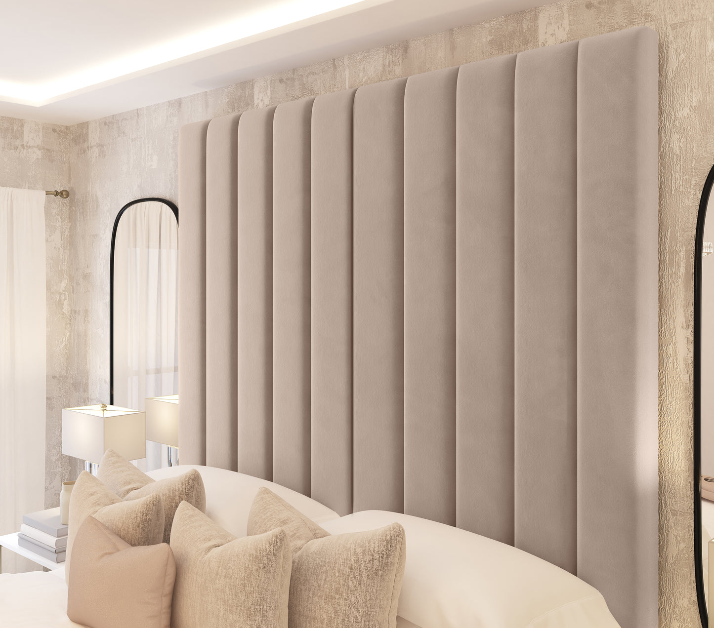 Kensington Luxury Panelled Bed