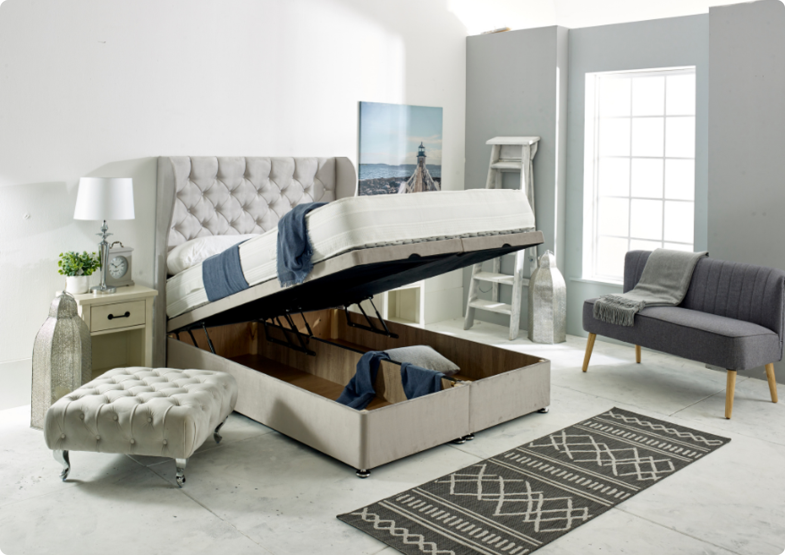 OTTOMAN DIVAN BEDS