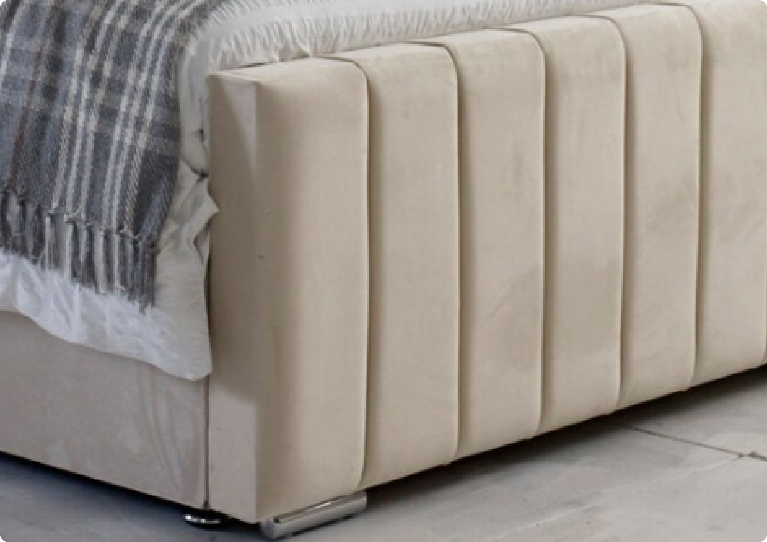 Sara wingback bed discount