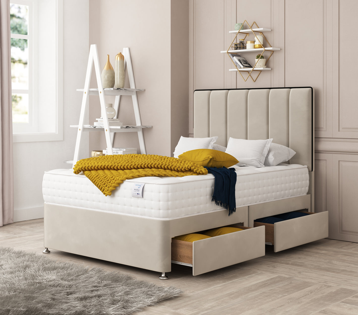 Herringbone Divan Bed